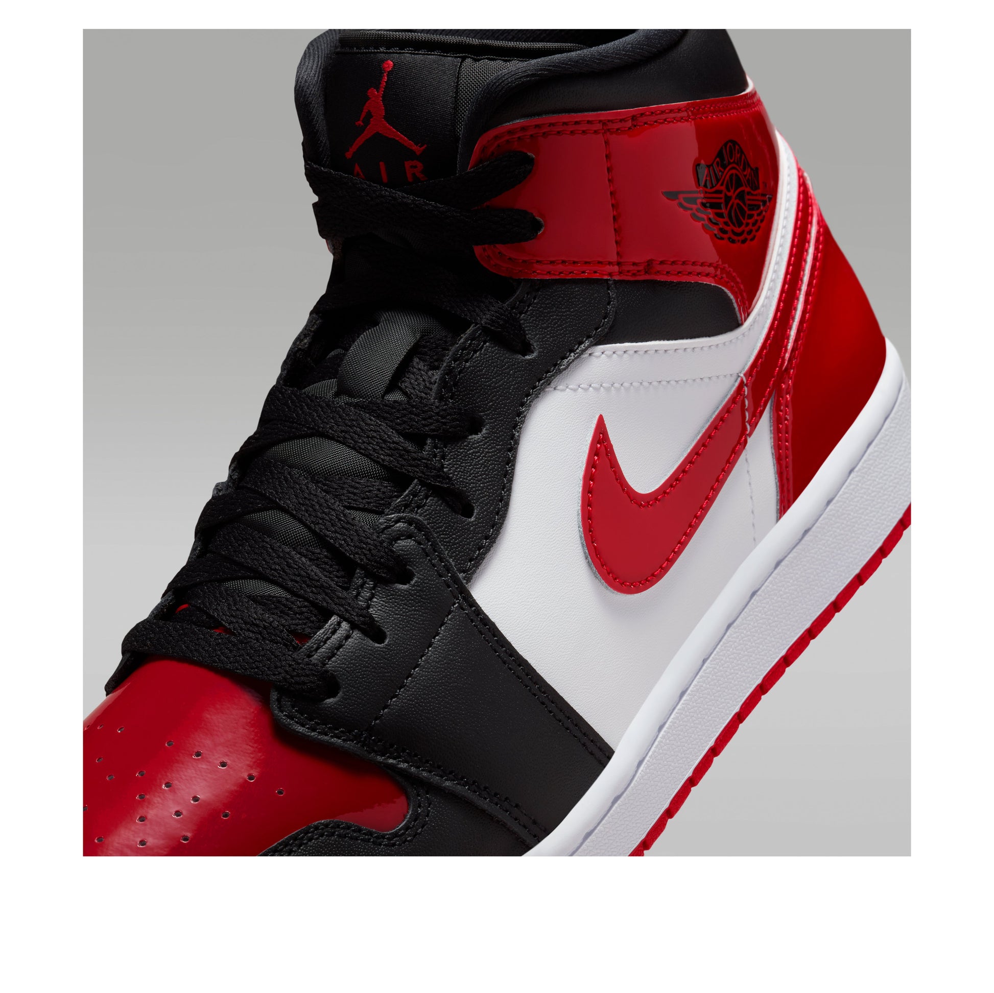 Air Jordan 1 Mid 'Bred Toe' HV4091-006