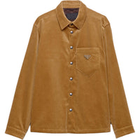 PRADA SS25 Shirt Men's Wheat Yellow