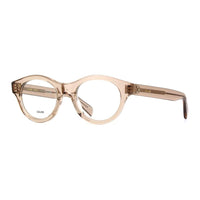 CELINE Acetate Oval Eyeglass Frames Men's Pink