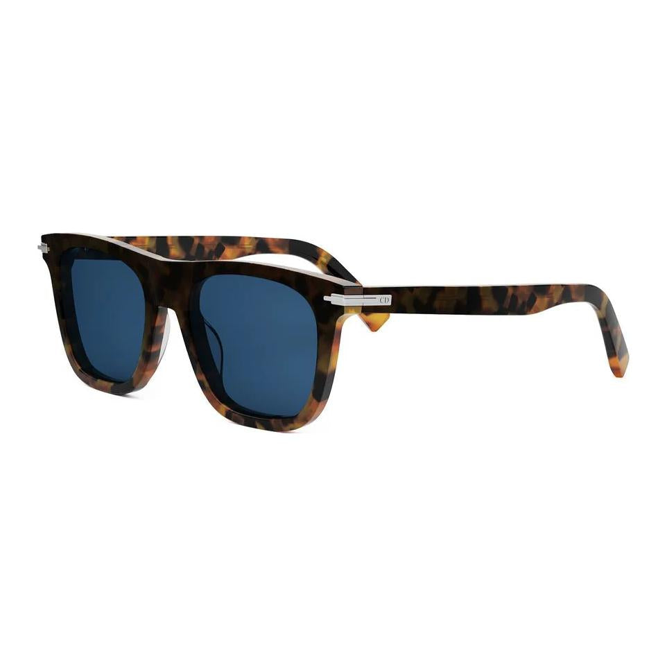DIOR Acetate Square Sunglasses Men's Brown