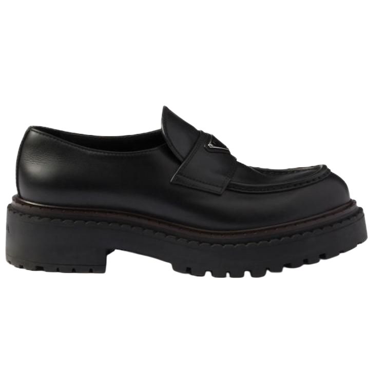PRADA Loafers Men Black