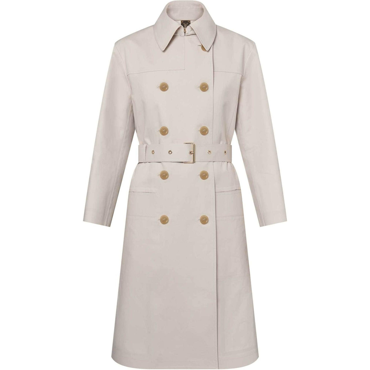 LOUIS VUITTON Monogram Accent Coat