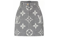 LOUIS VUITTON Skirt Women's Gray