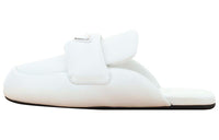 PRADA Closed Toe Slippers Women's White