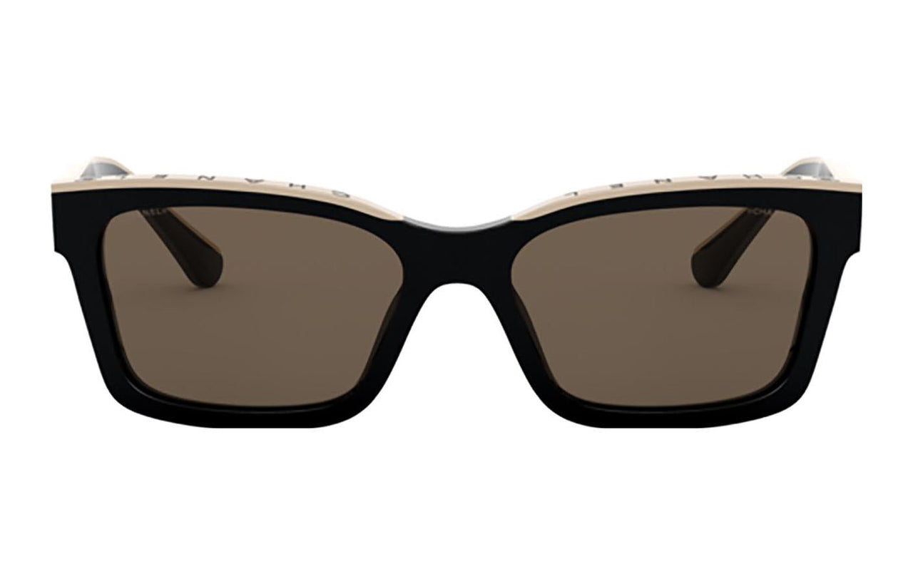 CHANEL Rectangular Sunglasses Women's