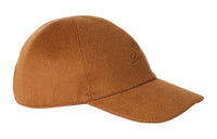 Loro Piana Cashmere Baseball Caps Men's Brown