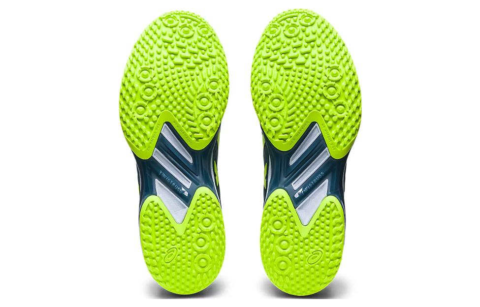 ASICS Solution Speed FF 2 'Steel Blue Neon Green' 1041A188-402