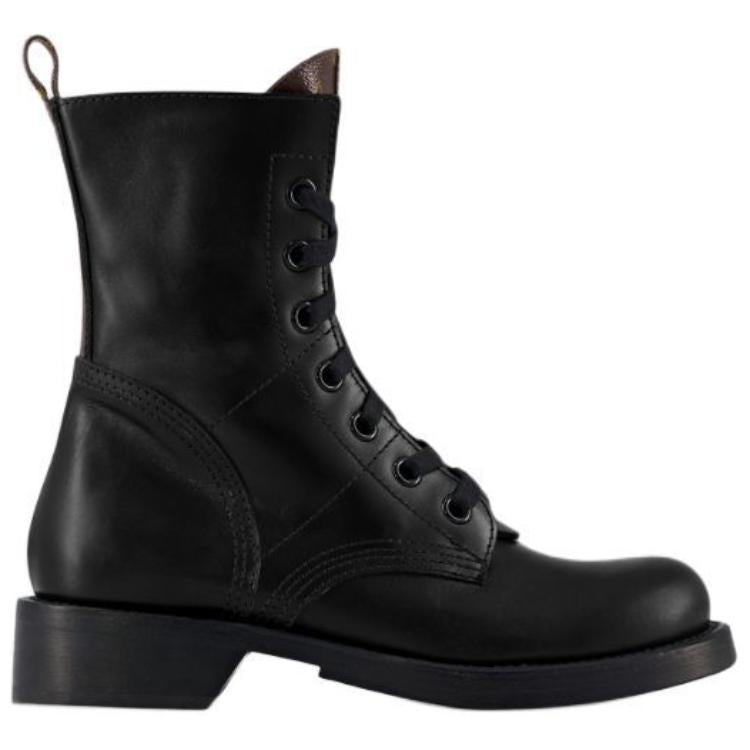 LOUIS VUITTON Metropolis Ankle Boots Women's Black