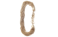 SAINT LAURENT Brass Bracelets Women's Gold