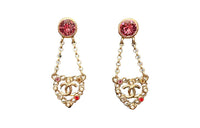 CHANEL Earrings Women's Gold