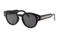 DIOR Round Sunglasses Women's Black