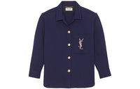 SAINT LAURENT Shirt Women's Navy Blue