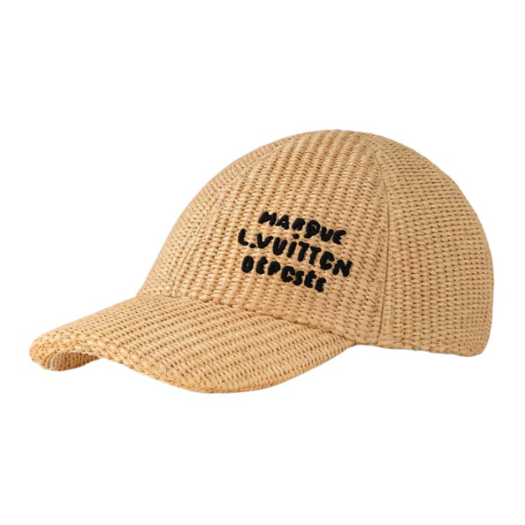 LOUIS VUITTON Raffia Cap