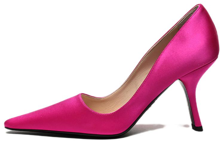 PRADA High Heels Women's Rose Red