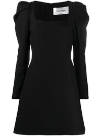 Valentino Garavani Puff-Sleeve Cocktail Dress