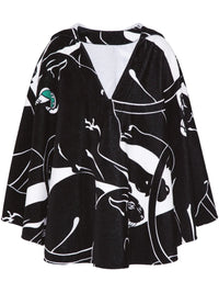Valentino Garavani Panther Terry Cape