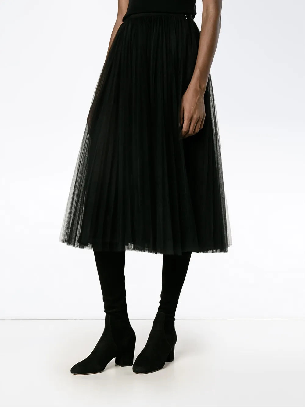 Valentino Garavani A-Line Tulle Skirt