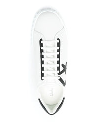Ferragamo Sf Leather Lace Up Trainers