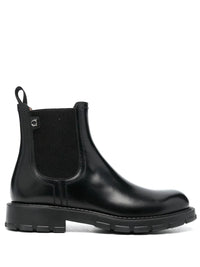 Ferragamo Iago Leather Chelsea Boots