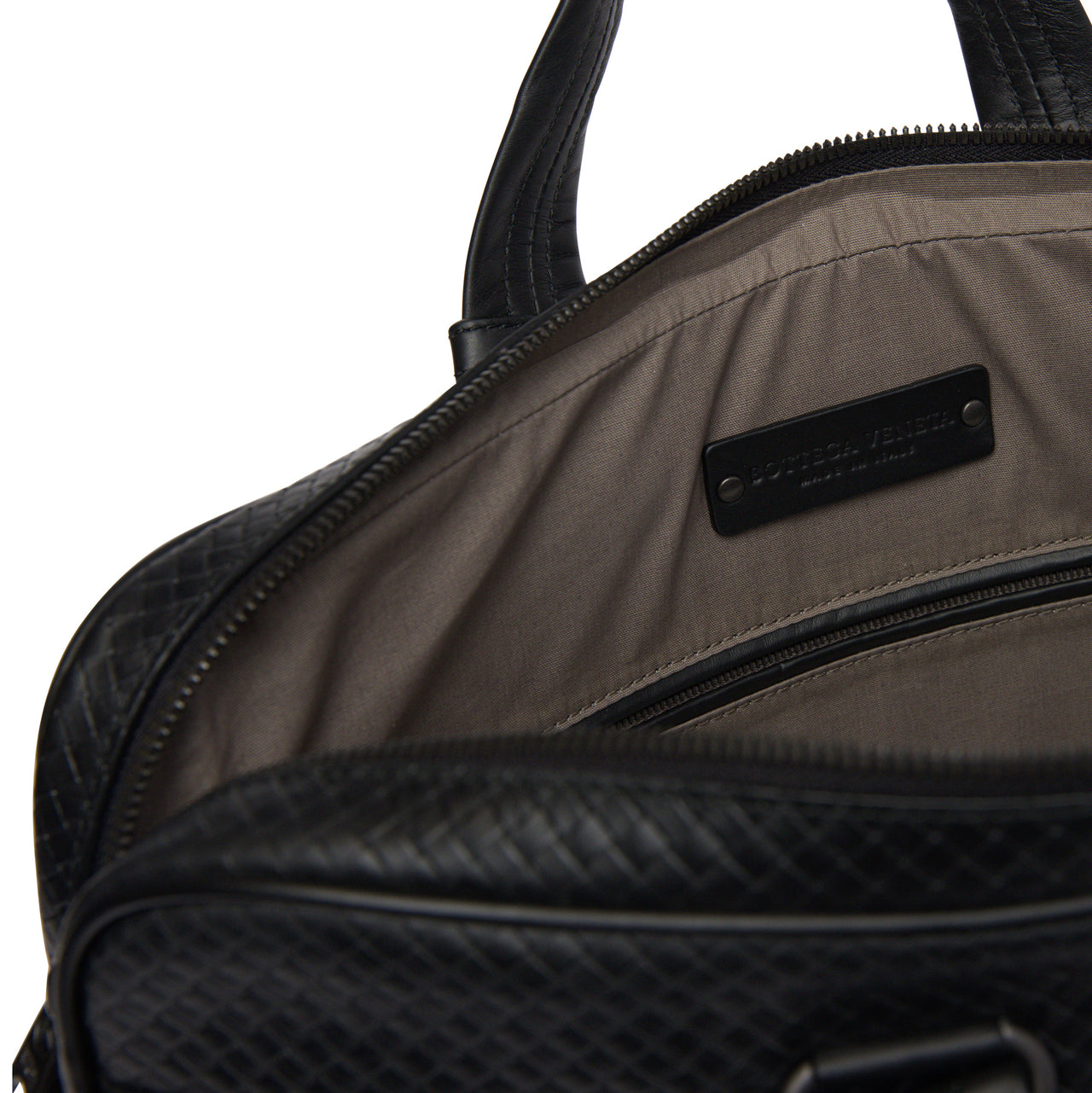 Bottega Veneta Multicolored Crossbody Briefcase