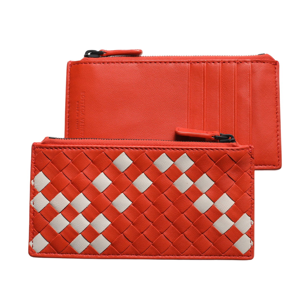 Bottega Veneta Leather Coin Card Case