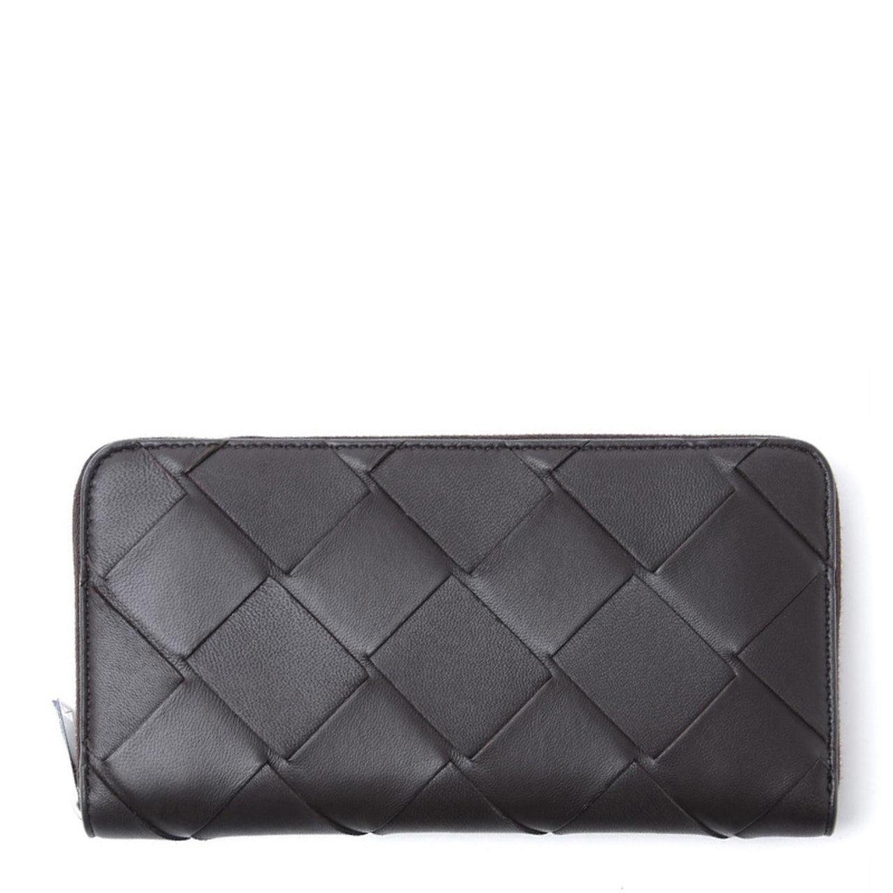 Bottega Veneta Long Zipper Leather Wallet