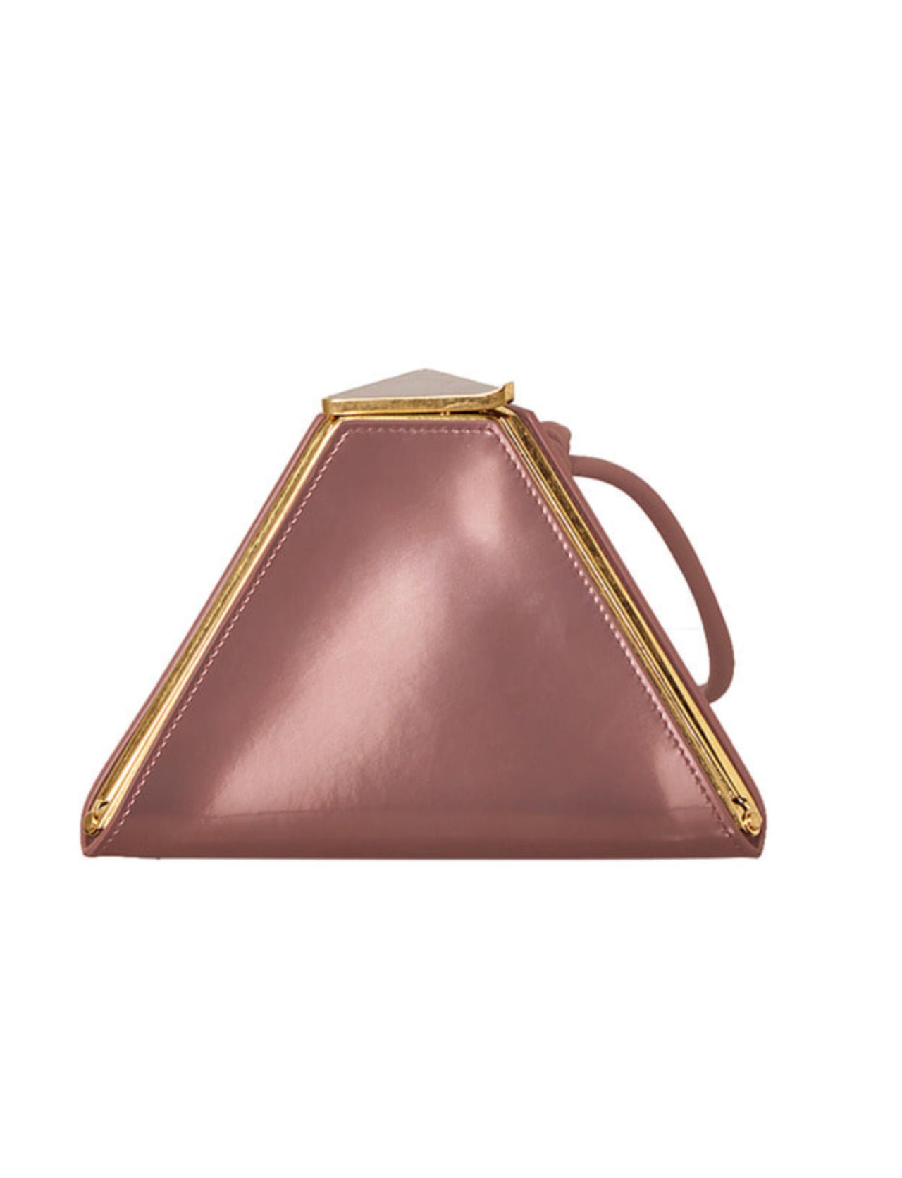 Bottega Veneta Sparkling Pyramid Clutch