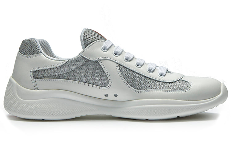 PRADA America's Cup Sneakers White Silver