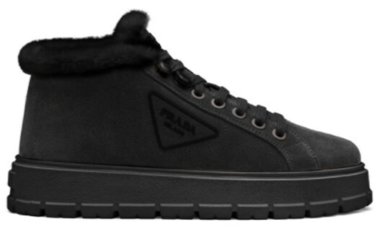 PRADA Ankle Boots Women's Black