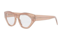 CELINE Acetate Cat Eye Eyeglass Frames Women's Pink