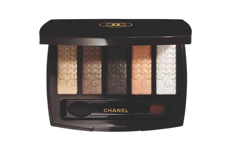 CHANEL Five-Color Embroidery Relief Eyeshadow Palette Easy-to-Blend Natural Long-Lasting Contouring