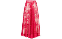 DIOR Quarterly New Products Casual Long Skirts Women's Raspberry