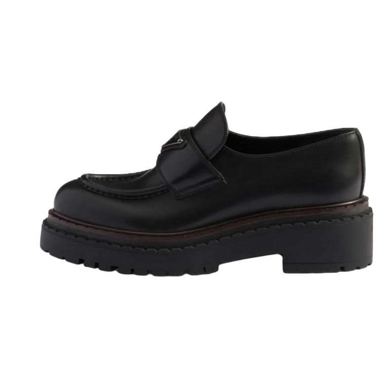 PRADA Loafers 5.5cm Women's Black