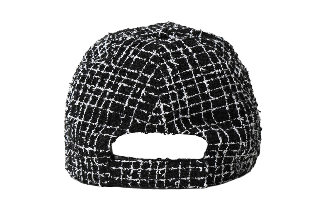CHANEL Cotton Polyamide Baseball Caps Women's Black