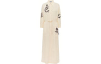PRADA Long-Sleeved Dresses Women's Ecru
