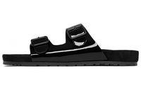 SAINT LAURENT Odor Resistant Slide Slippers Men's Black