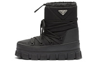 PRADA Nylon Gabardine Après Ski Boots
