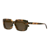 CELINE Subject To Official Website Rectangular Sunglasses Women's Tortoiseshell