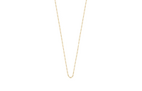 SAINT LAURENT Logo engraved Chain Necklace