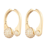 DIOR Metal Earrings Women's Gold