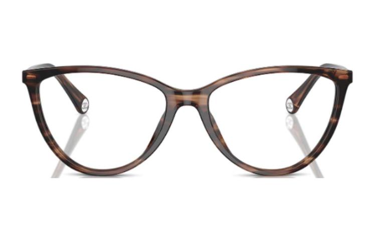 CHANEL Acetate Cat Eye Eyeglass Frames Women's Tortoiseshell