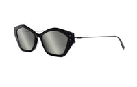 DIOR Acetate Metal Cat Eye Sunglasses Women's Black