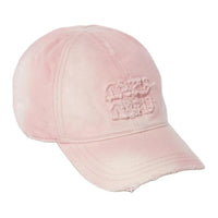 MIU MIU Fabric Baseball Caps Women's Pink
