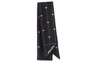 PRADA Knit Scarves Women's Black