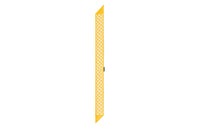 PRADA Silk Scarves Women's Yellow/White