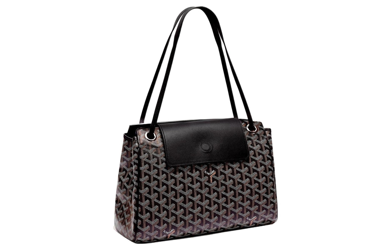 GOYARD Rouette Canvas With Leather One Shoulder Handbag Small Size Women's 11 Colors