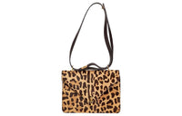 DIOR Leather Shoulder Bag Women's Brown