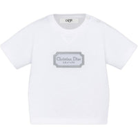 DIOR T Shirt SS25 White Infant And Toddler