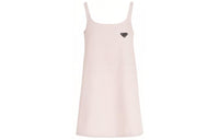 PRADA SS22 Denim Short Skirts Women's Pink