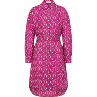 DIOR Long-Sleeved Dresses Women's Fuchsia